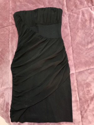 Zara strapless dress size medium like new, black