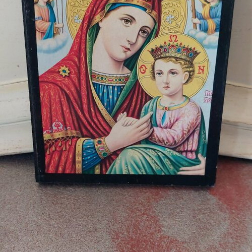 Icon of Virgin Mary with Divine Infant