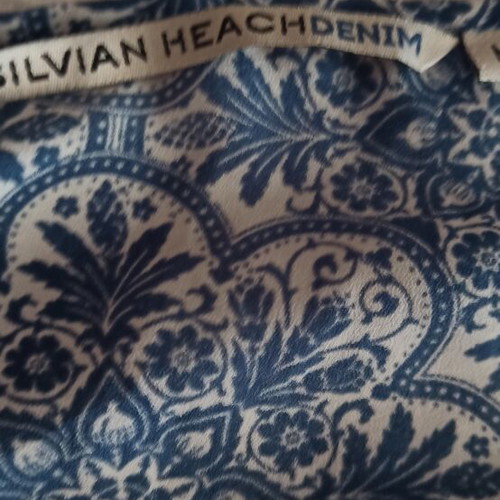 Silvian Heach summer blouse like new, blue, size M