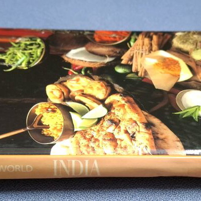 India Cookery Around the World Hardcover like new