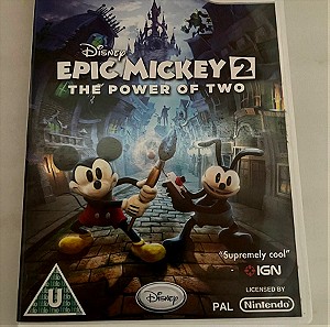 EPIC MICKEY 2 - THE POWER OF TWO - NINTENDO WII