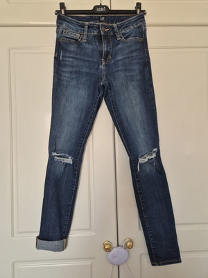 Gap high-waisted denim leggings like new, size M 38 10, blue