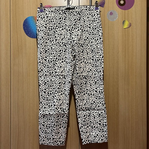 Stehmann Capri Leggings with Animal Print like new, size L