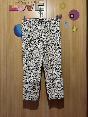 Stehmann Capri Leggings with Animal Print like new, size L