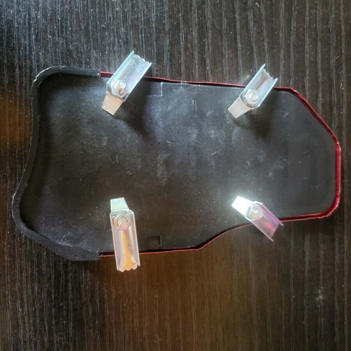 Sport car pedals red like new