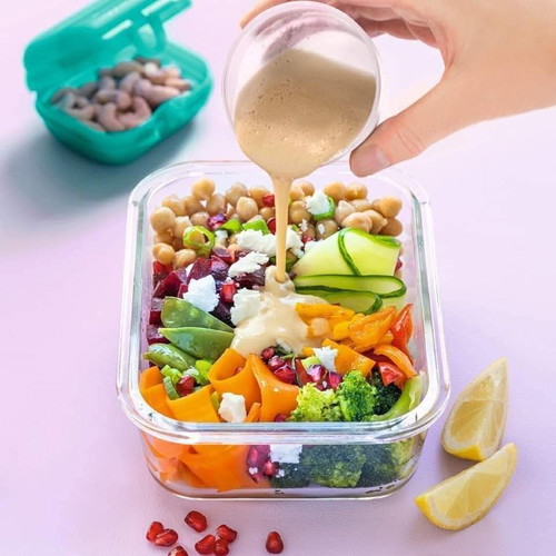 Premia Glass 1.5L new Tupperware glass container