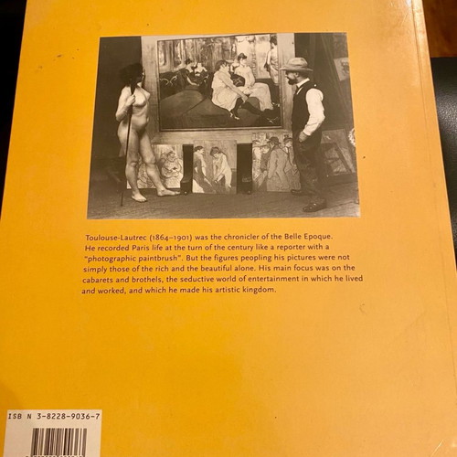 Henri de Toulouse-Lautrec monograph like new, Taschen