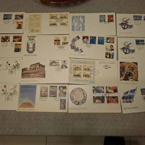 203 ΦΠΗΚ stamp collection like new, 1960-1989