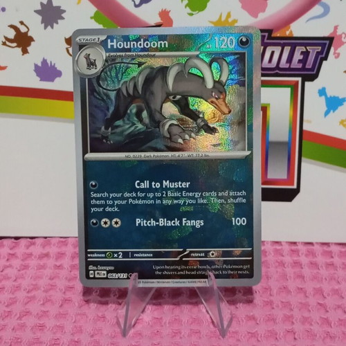 Houndoom (xPRE 063) Pokemon card Prismatic Evolutions