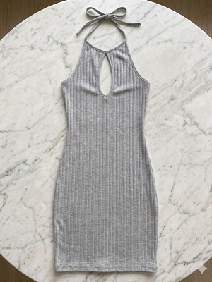 Dress new, size small, gray