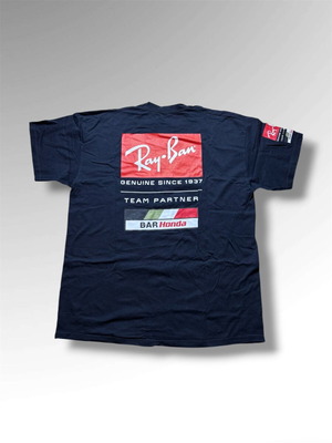 Honda Ray Ban men's T-shirt XL like new, black