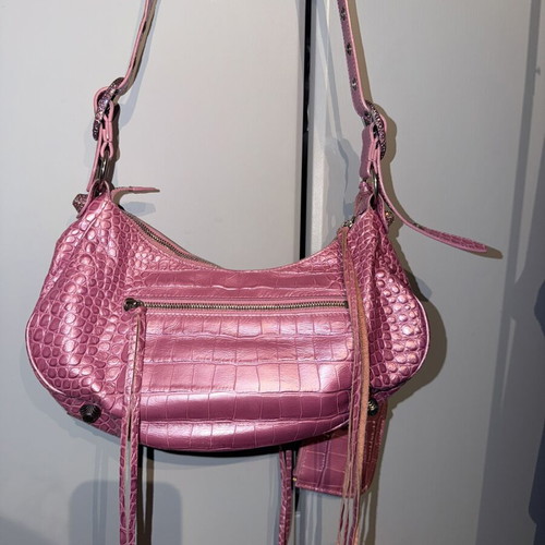 Balenciaga Le Cagolle Small Bag like new, pink, crossbody