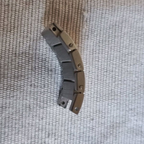 Link μπρασελέ Longines μεταχειρισμένο, 4 link με 3 pins, πλάτος 20 χιλ.