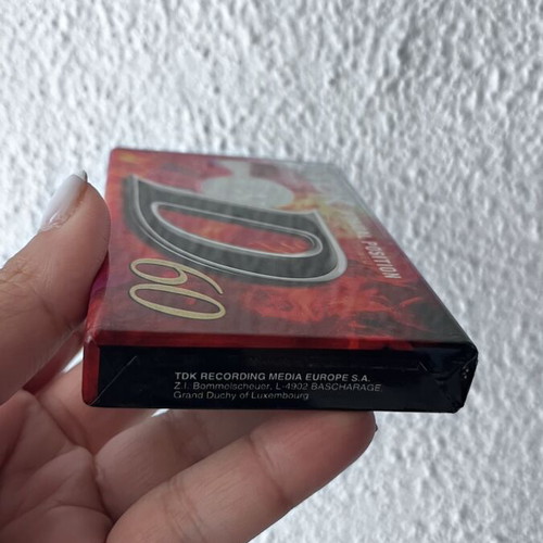 TDK D60 cassette sealed, vintage, excellent condition