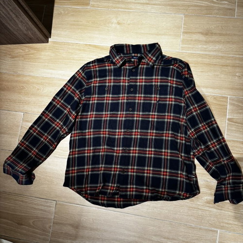 Nautica men's plaid shirt XXL like new, multicolored