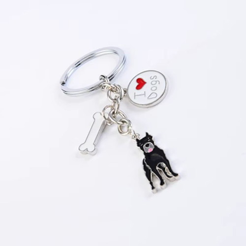 Cane Corso dog keychain new