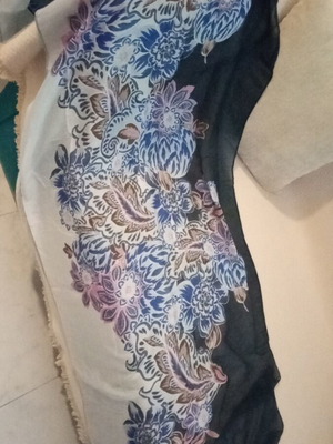 Pashmina scarf, new, 2 m length, 60 cm width