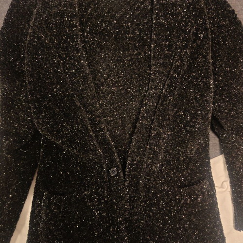 Saint Laurent cardigan unisex, like new, grey and silver, size S