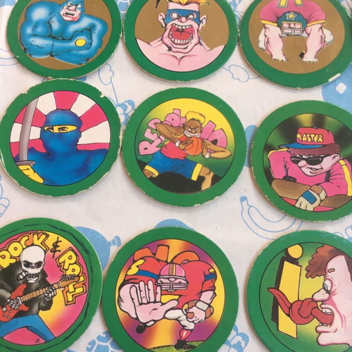 Hoppies caps green collection 27 pieces like new, 90s