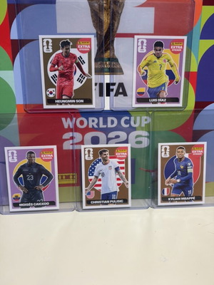 Panini 2026 Extra Stickers New, Rare Collection