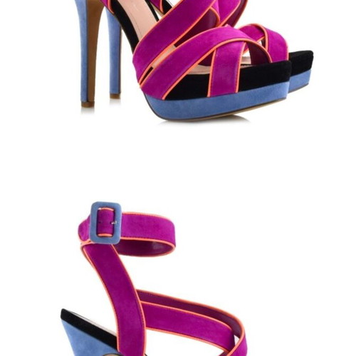 Jessica Simpson platform sandals, 14 cm heel