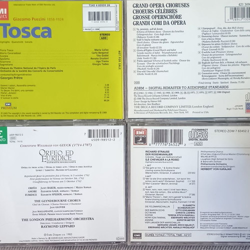Opera 4-CD set used, classical genre