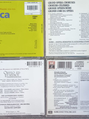 Opera 4-CD set used, classical genre