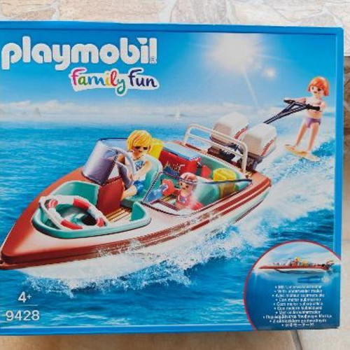 Playmobil 9428 Speedboat with Underwater Motor new