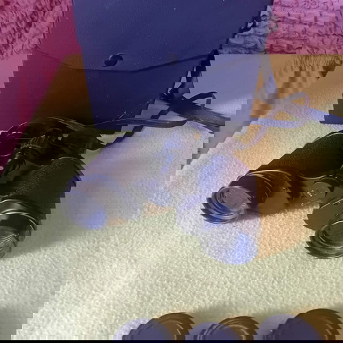 Everlite 7x-15x35 Zoom binoculars used vintage with case