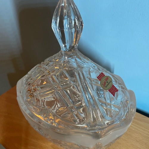 Crystal fondue pot new German made
