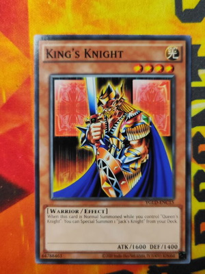King's Knight YGLD Yugioh new