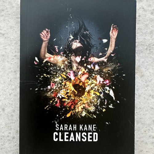 Cleansed theater program like new, Sarah Kane play 2025-2026