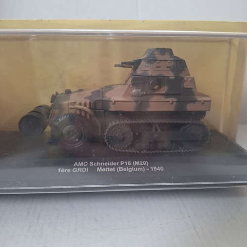 Eaglemoss AMC Schneider P16 (M29) 1940 scale model new