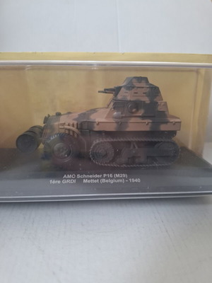 Συλλεκτικό μοντέλο Eaglemoss AMC Schneider P16 (M29) 1940 καινούριο