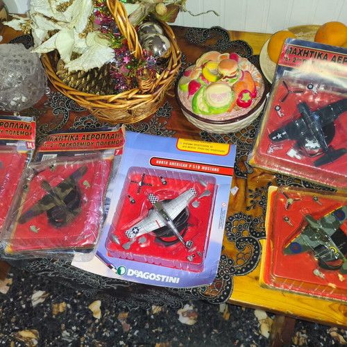 Deagostini World War II Fighter Planes Pack of 5 New