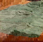  Φούστα μεταξωτή με πλεκτό Malandrino Catarina