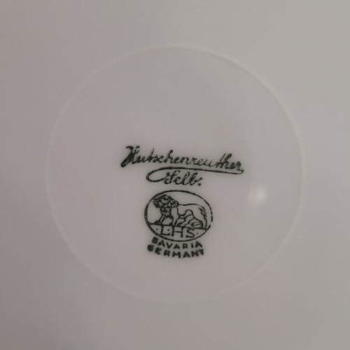 Bavaria Germany plate used, vintage, 26cm diameter