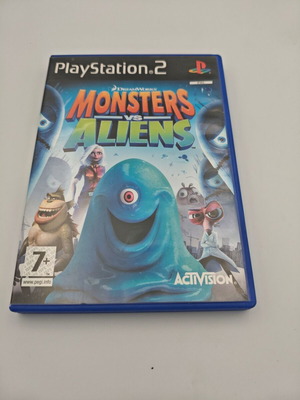 Monsters vs Aliens PlayStation 2 PS2 like new