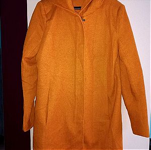 Πορτοκαλί παλτό Only