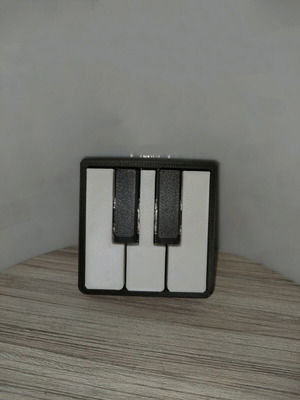 Piano Clicker Stress Relief Toy new, 3D printed