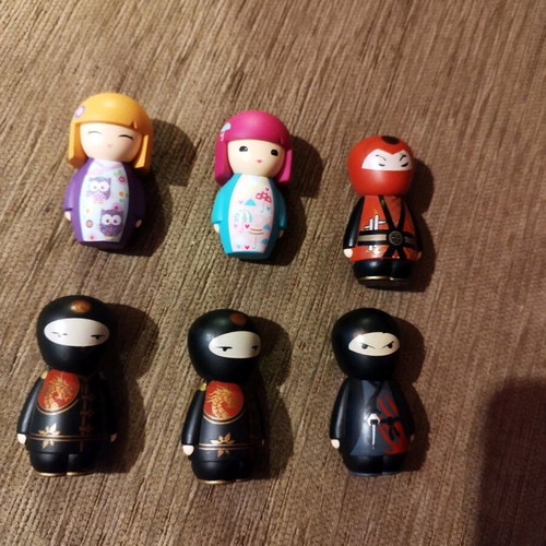 Kimidoll miniatures like new, set of 6 pieces