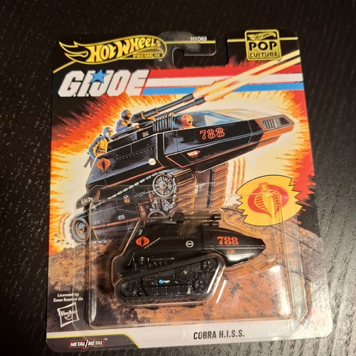 G.I.JOE Cobra H.I.S.S. Hot Wheels Premium καινούργιο