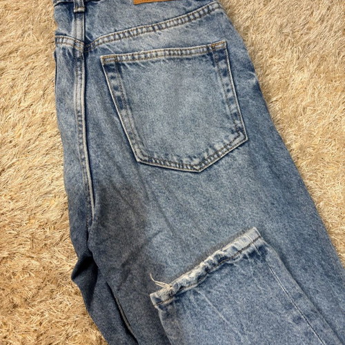 Bershka mom fit jeans like new, blue, size S