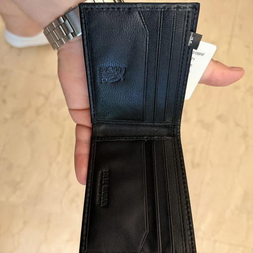 Steve Madden men's wallet, black