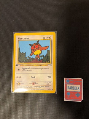 Hoothoot 60/111 Pokemon TCG Neo Genesis card