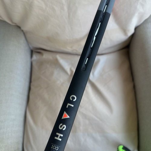 Wilson Blade 100 and Wilson Clash 120 tennis rackets used