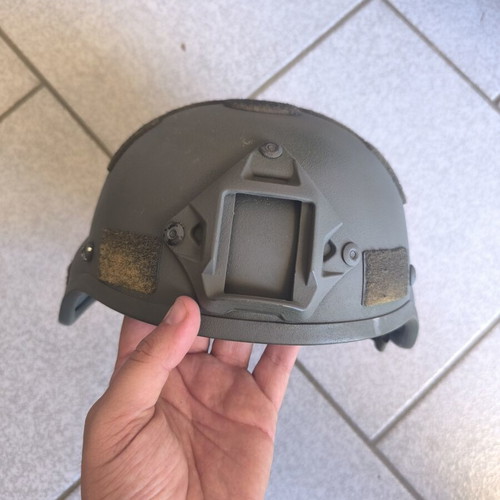 Airsoft plastic military helmet like new with new interior and BOA dialer