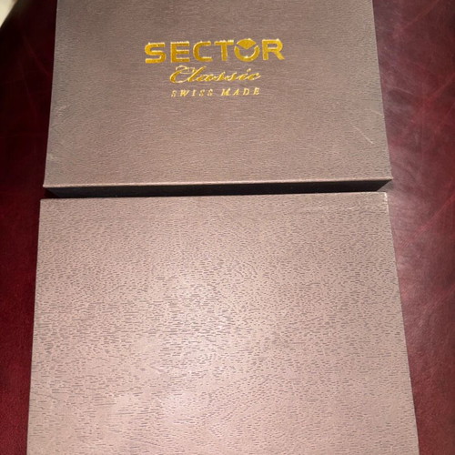 Sector Classic watch case like new with box and booklet