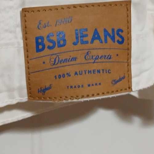 BSB Jeans white light jacket size Small like new