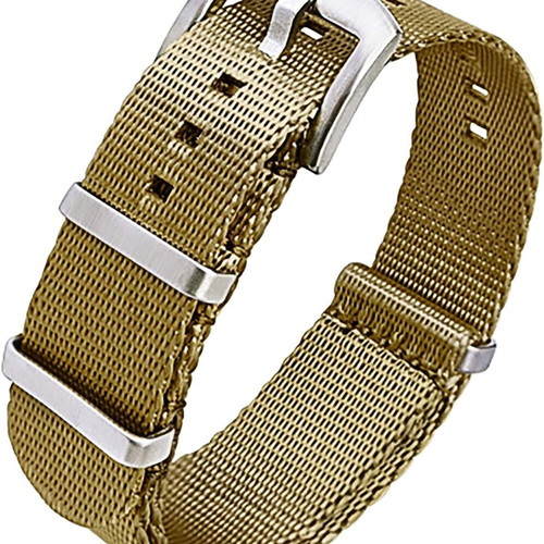 Nato Strap Style Premium Khaki 21mm - 22mm like new